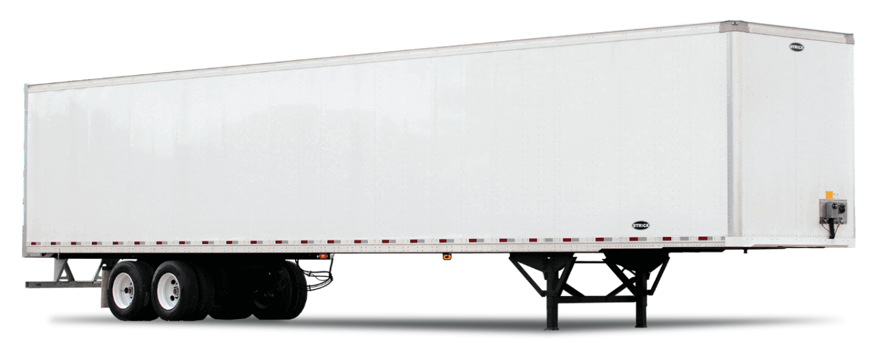 Semi-remorque fourgon