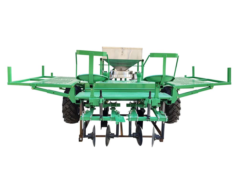 Machine de plantation de boutures de manioc